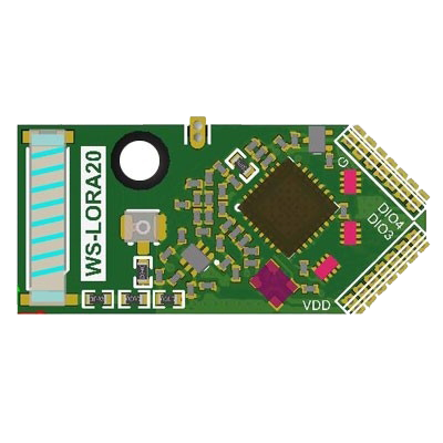 LoRa 20dBm Transceiver ModuleHigh sensitivity, Low power consumption 410~525MHz {@ns_text3} - UHF RFID 產品詳細圖 - 文星電子