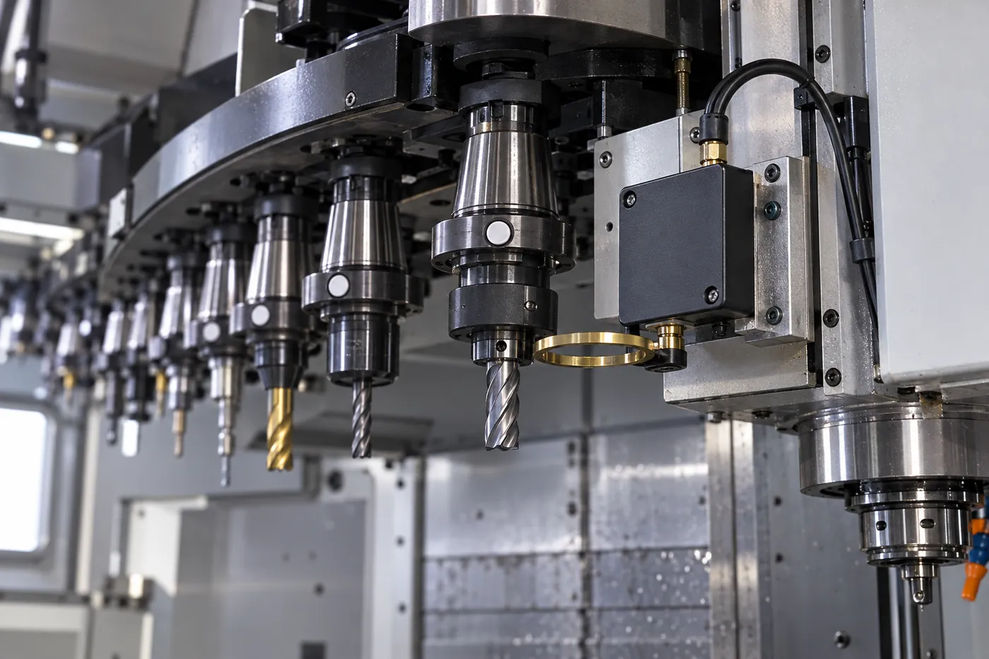 CNC 加工中心 RFID 刀具識別