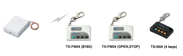 Receiver remote pairing - 433MHz remote control receiver CS-732F