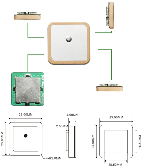 RFID|Wireless Modules|RF Module|Wireless VIDEO 產品外觀-GPS天線 GPSANTONE-1