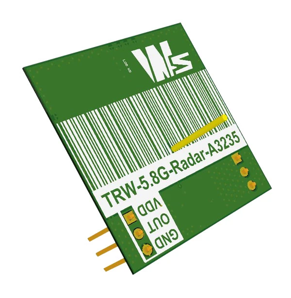 TRW-5-8G 5.8GHz雷達模組接腳面