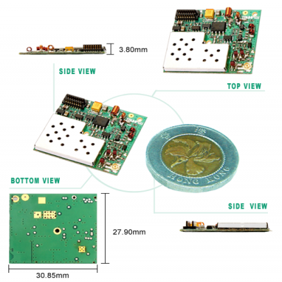 432~436MHz Hi Power Tranceiver Module