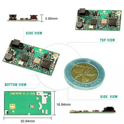 922–928MHz 2W級GFSK模組 TRW-HP9M2W|SAW濾波 TRW-HP9M2W - 產品詳細圖 - 文星電子