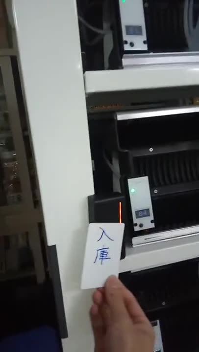 WS-SMT 智能 SMT 物料櫃|SMD 料盤入庫・亮燈出庫實機展示