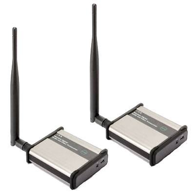 2.4G Wireless Digital AV Sender II Transceiver WS-AV2-IR Sender RX/TX WS-AV2-485 Sender RX/TX - UHF RFID Product Detail Image - WENSHING Electronics