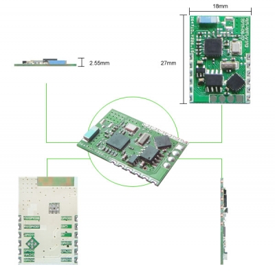 WS-WIFI-V103 2.4GHz ISM BAND WiFi Module {@ns_text3} - UHF RFID 產品詳細圖 - 文星電子